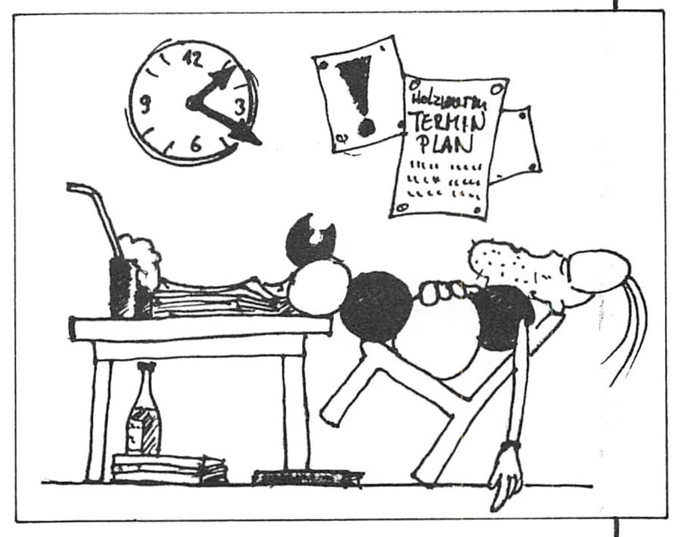 Hebbert am Terminplan